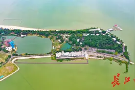 “百湖之市”名不虚传！全国重点新闻网记者“飞阅”江夏梁子湖龙湾半岛图片