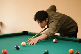 台球瞄准技巧图片