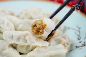 明日清明节吃饺子，提醒：3馅上了桌，财气往家跑，鲜美又吉祥图片