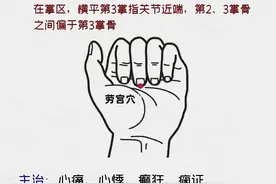 人的手上有四个妙穴，解决日常各种病痛图片