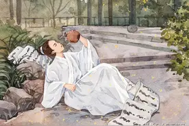 词牌的开创者，仅靠一首词即封神，千百年来再无超越者。图片