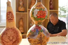 “国风+非遗” 当“悟空”遇上葫芦烙画会碰撞出什么火花？图片