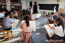 艺展风华 美育育人——渭南高新区举办中小学音乐、美术教师教学基本功展示活动图片