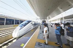 陕西周边“N小时高铁圈”成为热门出游区域图片