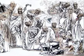 佛教十八罗汉排名大盘点，降龙伏虎居末尾，第一罗汉是谁？图片