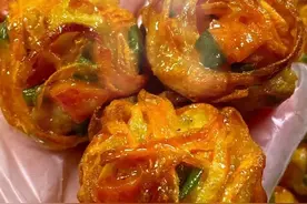 外酥里嫩的蔬菜丸子，做法超级简单，好吃到停不下来！图片