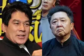 71岁朱时茂和56岁于谦同框，于谦更像七旬老人，满脸皱纹老态龙钟图片