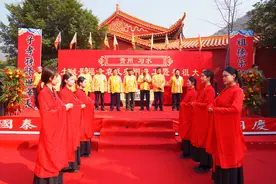 贵州习水.土城景福寺袁氏宗祠竣工典礼暨袁氏祭祖大典盛况空前图片