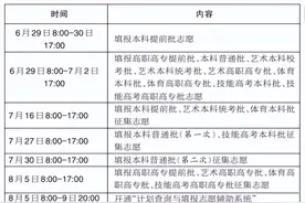 明日开始第一次集中填报志愿 省招办提醒：勿扎堆在最后几小时填报修改图片