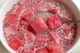 夏天到了，老公研究的这些糖水终于可以吃了，清凉解渴图片
