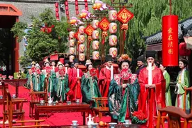 河南开封清明上河园：全网免费招募！大宋盛世婚礼即将在七夕如期举行！图片