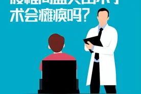 腰椎间盘突出症不手术会瘫痪吗？那如果做手术也有瘫痪风险吗？图片