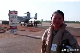 5 年前华人女兵在美国军舰上，用中文警告我国海军，直言：很自豪图片