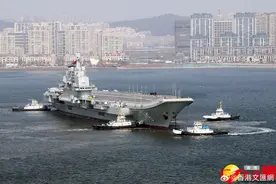 003海试归来，不要忘了辽宁舰！搭载歼35的它是航母战力提升关键图片