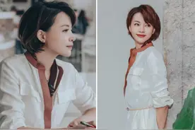 拍照别总把“丝巾”当道具！学董卿这样搭配，大妈也能变美女图片