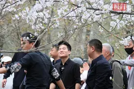 在武汉遇见樱花！遇见董宇辉！网友纷纷刷屏图片