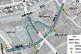 东西湖三环线慈惠立交改造，计划2025年9月完工图片