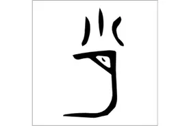 “肖”字的来源，“肖”字下部是“月”还是“肉”？图片