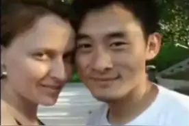 欧洲美女和山东男友分手，回国后忘不了男友，再次相见激动哭了！图片