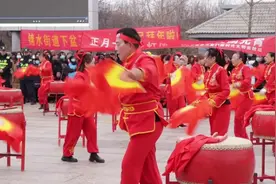 济南市平阴县：锣鼓喧天闹元宵 欢欢乐乐迎佳节图片