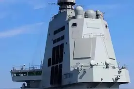 福建舰舰岛有多先进？32面雷达一体化桅杆，引领中国航母新纪元图片