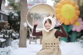 黄雅莉晒孕中期美照，透露计划要俩孩子，老公提议一个孩子随她姓图片
