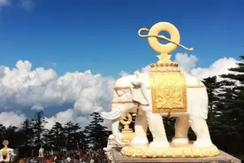 释迦牟尼前身之六牙白象图片