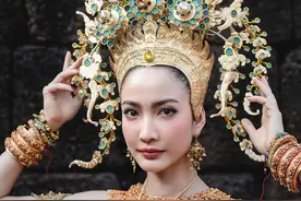美神降临！泰国“娜迦女神”Taew再现古装扮相惊艳众人图片