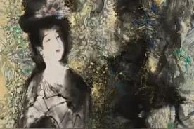 彭先诚：画画，我是跟着感觉走图片