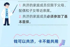 个人账户实现家庭共济，须满足这2前提条件→图片