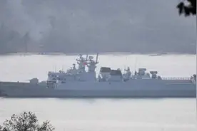 云壤海军基地靠泊056A型护卫舰，外媒炒作中国海军在柬埔寨有基地图片