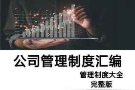 完整版“公司管理制度汇编”，这才是公司秘籍，拿走就用图片
