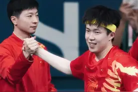 马龙：泪目！回应今天比赛他说能赢就可以了，别有太多期待！图片
