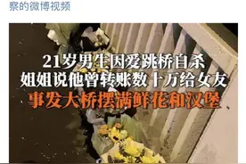 21岁男生胖猫两年给女友转账51万，被分手后跳江图片