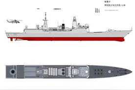架空：焕发新生的052B，48垂发+双面旋转盾，阿根廷独立级驱逐舰图片
