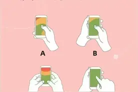 你拿手机的姿势，反映了你的性格！你是哪种姿势？图片