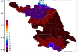 江苏气象发布：寒潮+大风！有雨，气温低图片