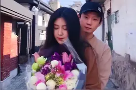 河南小伙娶小6岁台湾媳妇，没花一分钱彩礼，婚后定居台湾卖凉皮图片