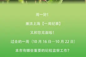 新时代纪检监察系统先进典型事迹报告会在沪举行；李仰哲赴新疆调研援疆项目建设情况......【一周纪事】来了图片