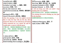 人教版单词表，可以打印，电子版图片