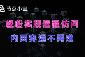 轻松实现远程访问，节点小宝让内网穿透不再难！图片
