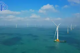 海上风电项目主体工程完工，驻津央企助力“清洁能源岛”建设图片
