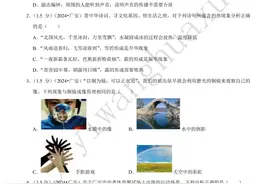 2024年中考物理真题及答案20图片