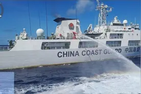 菲律宾举白旗投降？中国海警船上的高压水炮，为何被禁止出口？图片