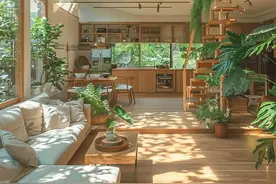 绿植满屋，阳光灿烂的阳光房应该人人都想拥有吧！尽享清新生活！图片