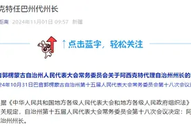 阿西克特任新疆巴音郭楞蒙古自治州代州长图片