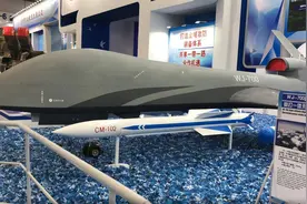 中国最强察打一体无人机亮相，航程达10000公里，载弹量更是强大图片