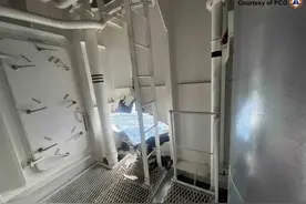 中国不会让菲律宾占到任何便宜！中国海警动真格，菲非法滞留船已是困兽犹斗图片