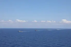 南海硝烟味日益浓厚，听完美印太司令说高度担忧，我们可以放心了图片