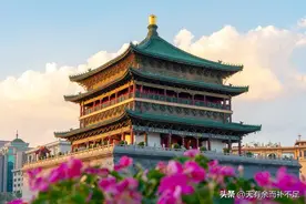 西安钟楼迁移的传说图片